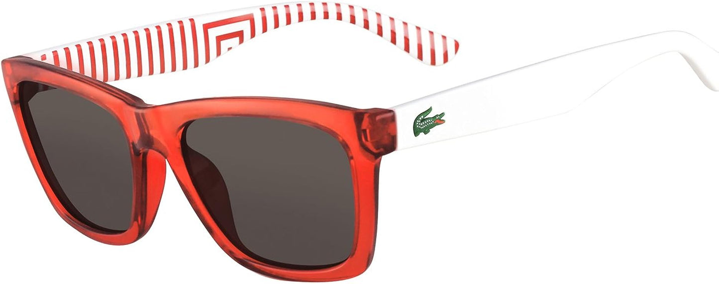 Lacoste L669S 615 Red White Gradient Grey Acetate Fashion Luxury Sunglasses -Wo Optical Frames ABC Optical sunglasses Women