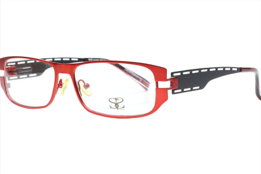 SLR M805 Red Black Metal Designer Nederland Eyeglasses -Wo Optical Frames ABC Optical Eyeglasses