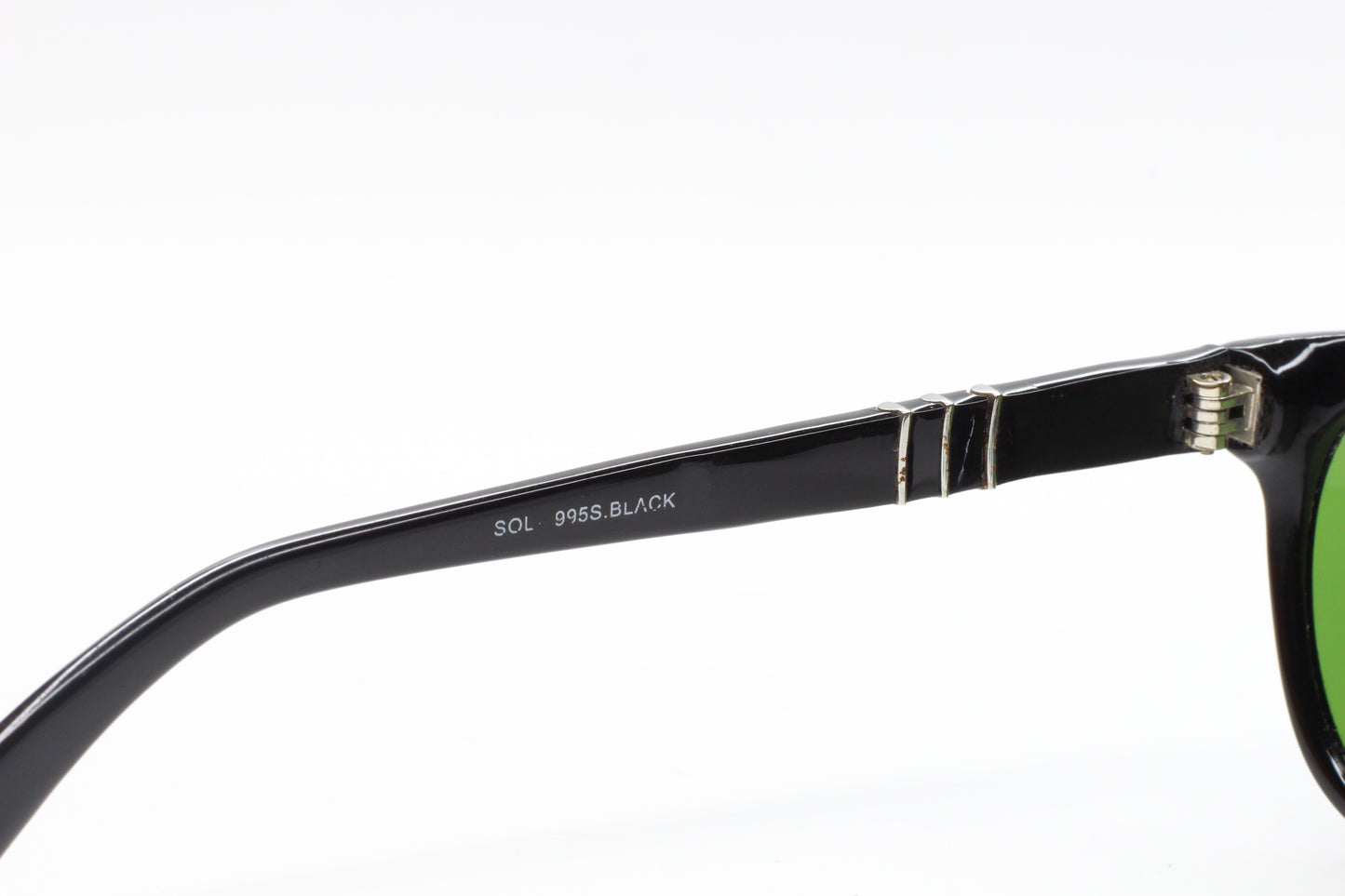 Persol PO0995S Solstice Glossy Black Acetate Sunglasses -Ma Optical Frames ABC Optical sunglasses