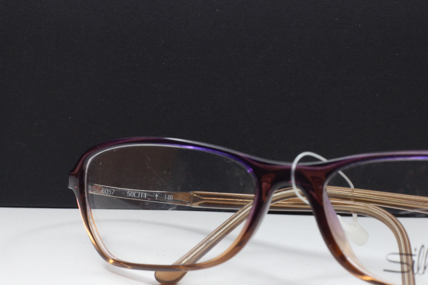 Silhouette SPX 1976 10 6057 Purple Fade Brown Austria Eyeglasses -Wo Optical Frames ABC Optical Eyeglasses