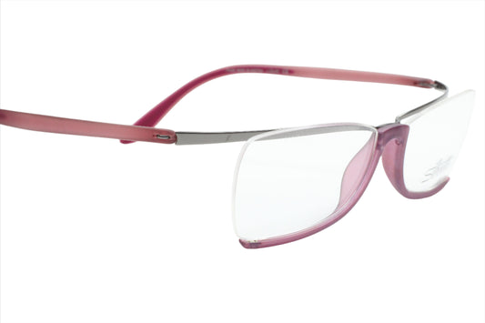 Silhouette SPX 1525 60 6051 Purple Austria Eyeglasses -Wo Optical Frames ABC Optical Eyeglasses