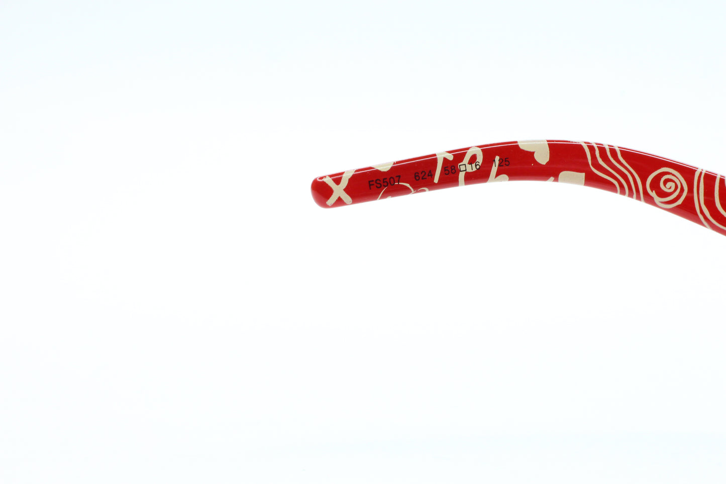 Fendi FS507 624 Red Art Wrap Gradient Designer Italy Sunglasses -Wo Optical Frames ABC Optical sunglasses