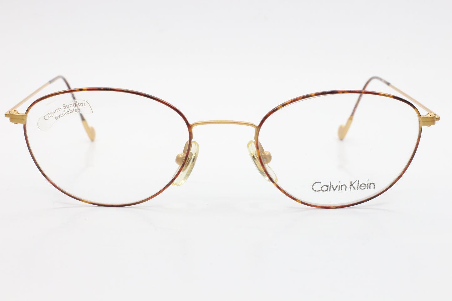 Calvin Klein CK323 522 Gold Tortoise Vintage Luxury Eyeglasses -Wo Optical Frames ABC Optical Eyeglasses