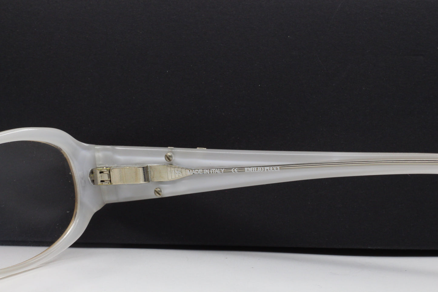 Emilio Pucci EP2613R 110 White Crystals Designer Italy Eyeglasses -Wo Optical Frames ABC Optical Eyeglasses