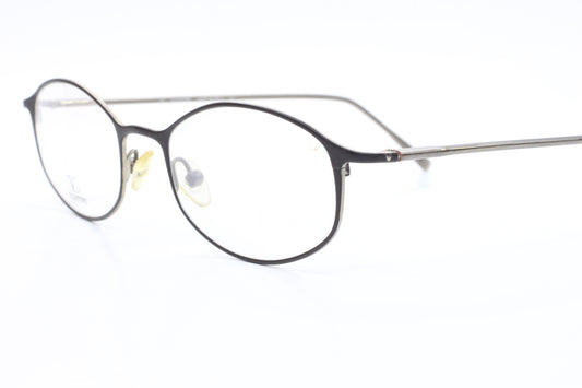 Valentino VA1096 Matte Black Silver Metal Frame Made Italy Designer Eyeglasses -Wo Optical Frames ABC Optical Eyeglasses