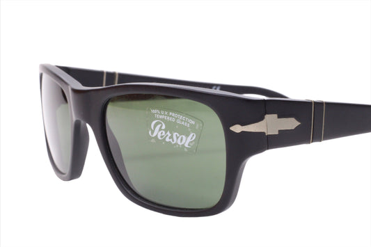 Persol PO3021S 900/31 Matte Black U.V. Protection Lenses Italy Sunglasses -Ma Optical Frames ABC Optical Eyeglasses
