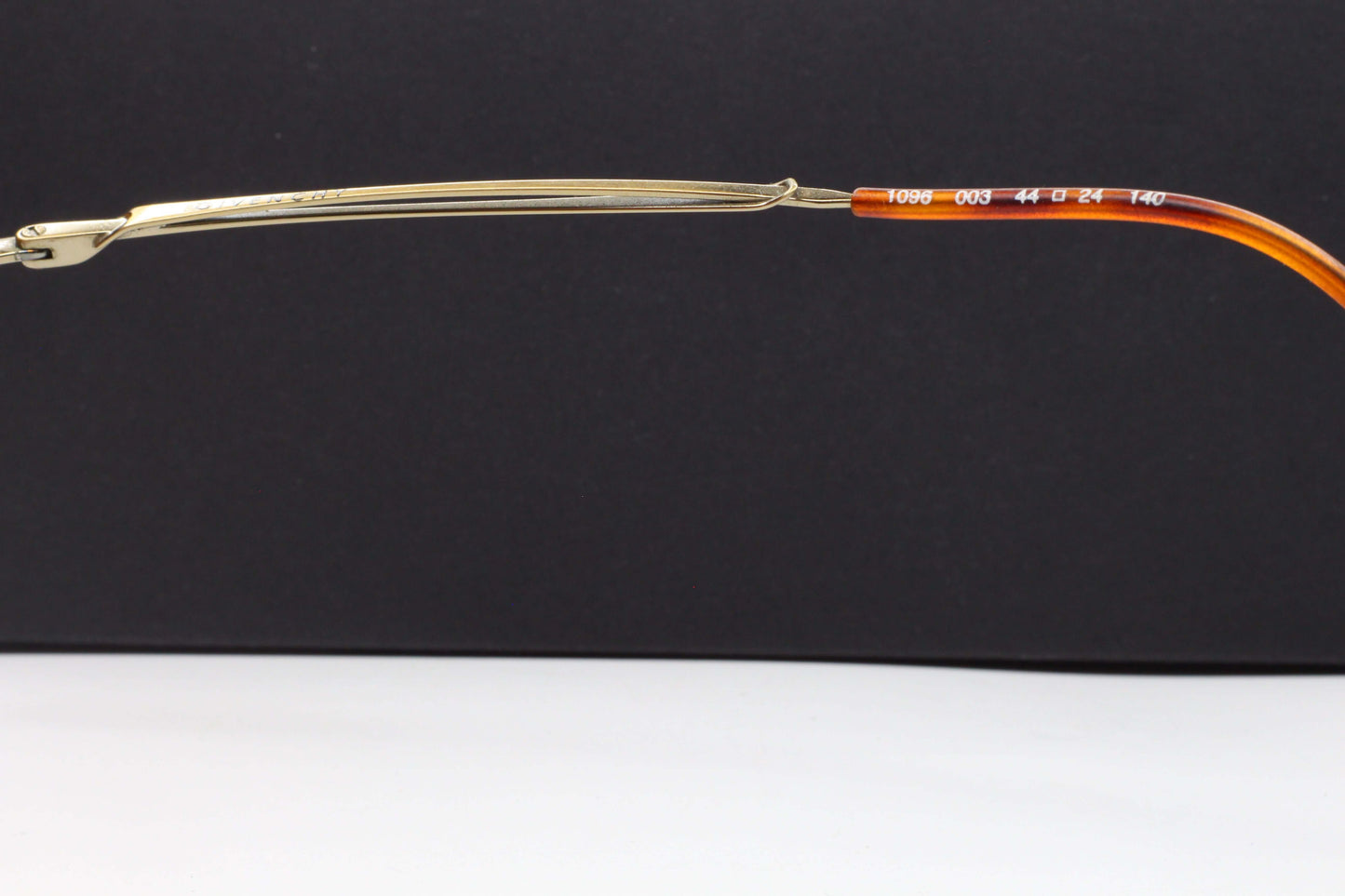 Givenchy 1096 003 Round Half Rim metal Vintage France Eyeglasses -Wo Optical Frames ABC Optical Eyeglasses