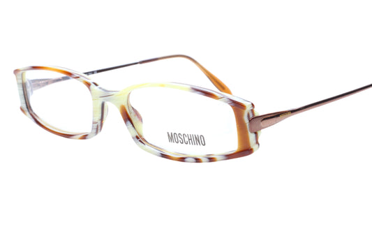 Moschino M3661-V 489 Coffee Brown Full Rim Italy Eyeglasses Frames -Wo Optical Frames ABC Optical Eyeglasses