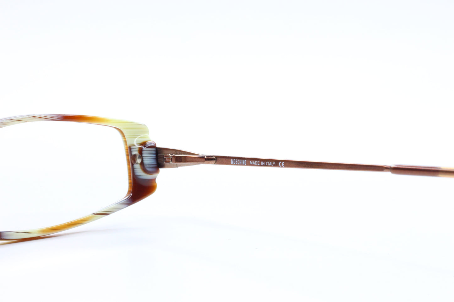 Moschino M3661-V 489 Coffee Brown Full Rim Italy Eyeglasses Frames -Wo Optical Frames ABC Optical Eyeglasses