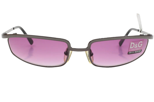 Dolce & Gabbana DG2081 731 Gunmetal Purple Luxury Italy Sunglasses -Wo 56-17-120 Gunmetal Metal Optical Frames ABC Optical sunglasses
