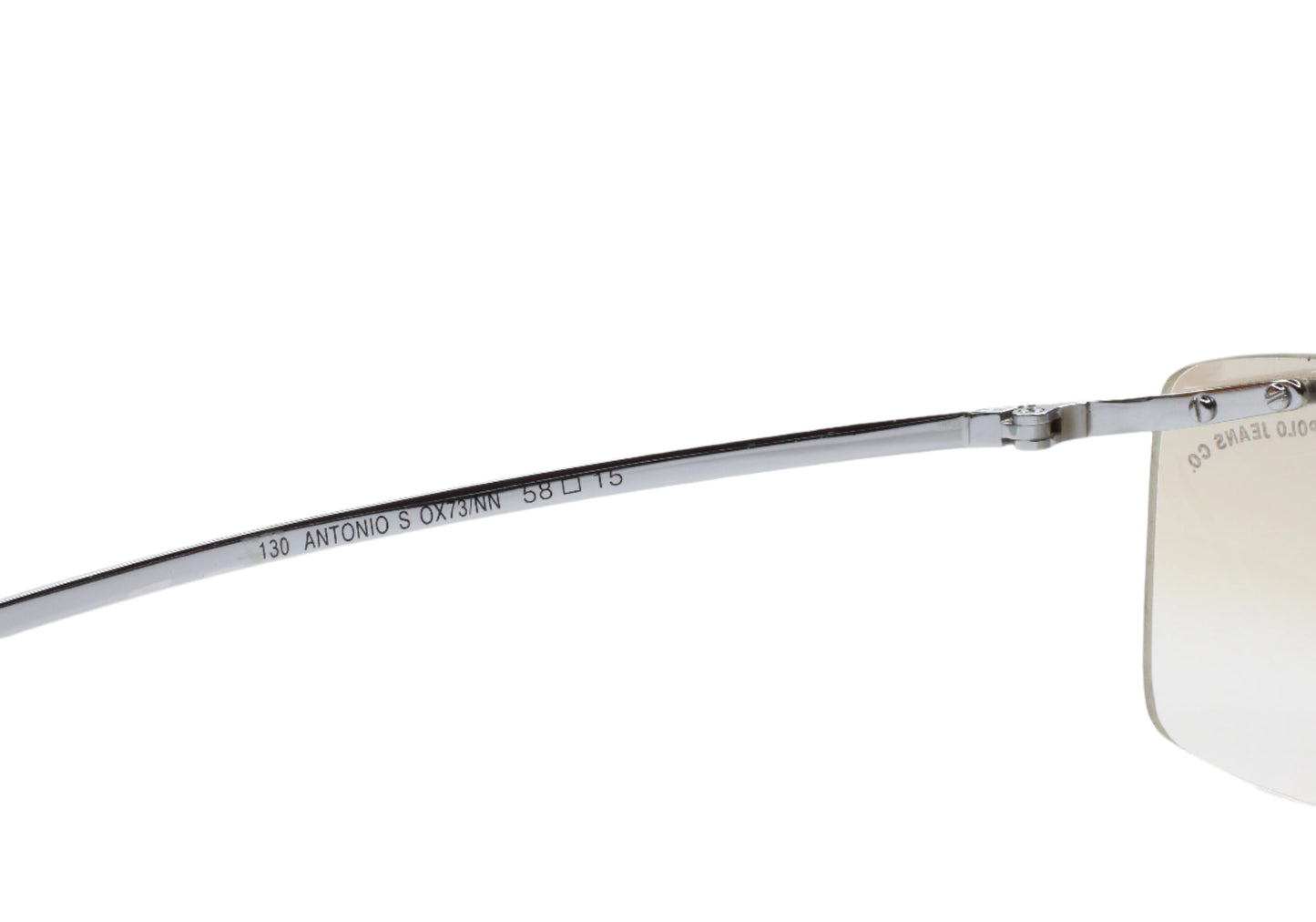 Polo Ralph Lauren Jeans Antonio OX73 Silver Rimless Luxury Sunglasses -Ma Optical Frames ABC Optical sunglasses