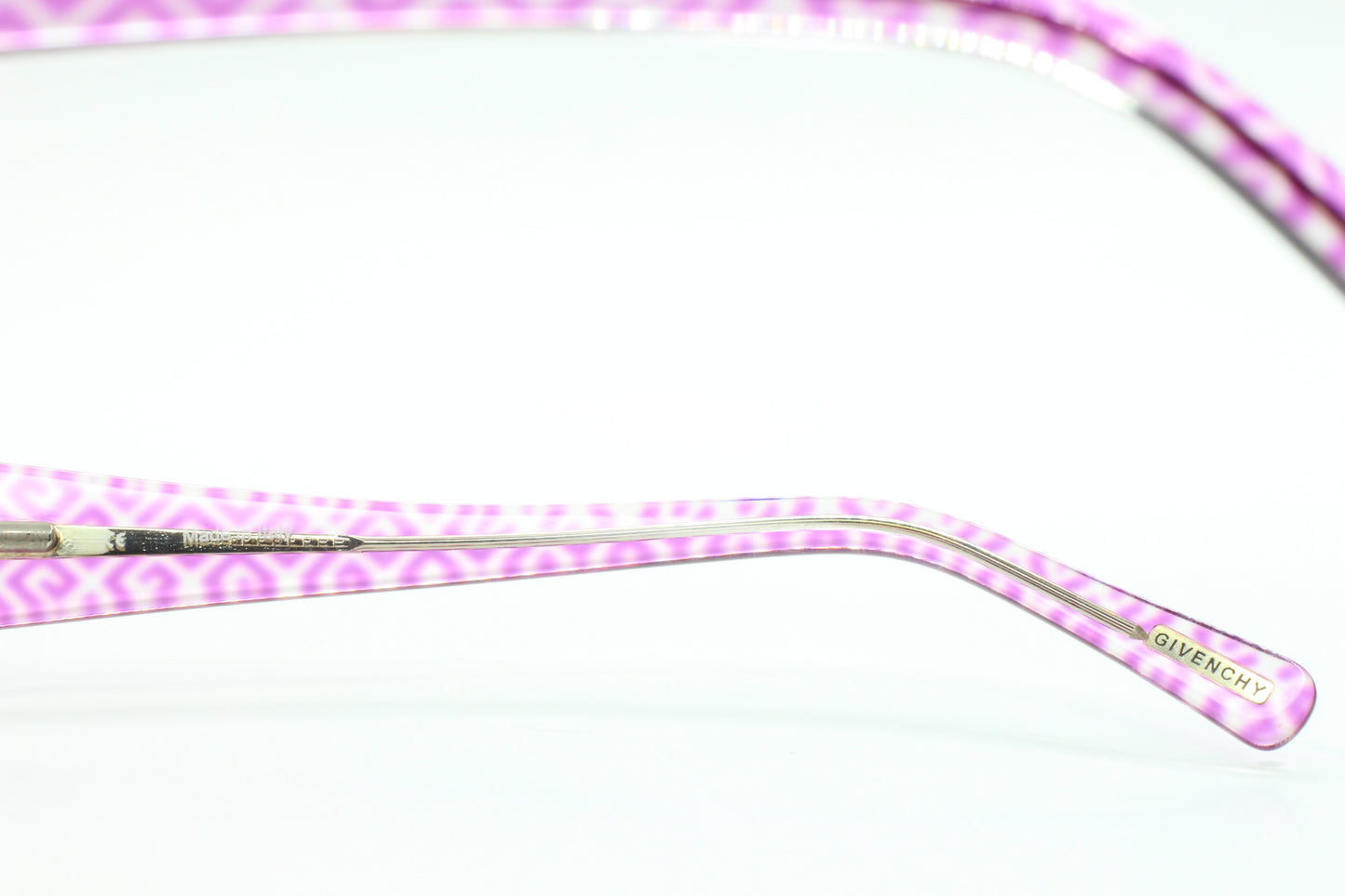 Givenchy VGV592 6SC Purple 56mm Frames Luxury Eyeglasses Italy RX -Wo Optical Frames ABC Optical Eyeglasses