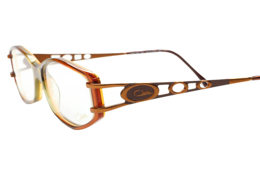 Cazal MOD.309 COL.129 Brown Full Rim RARE Germany Eyeglasses -Wo Optical Frames ABC Optical Eyeglasses