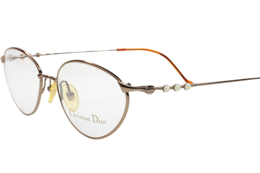 Christian Dior CD3531 15Z Silver Metal Designer Austria Eyeglasses -Wo Optical Frames ABC Optical Eyeglasses