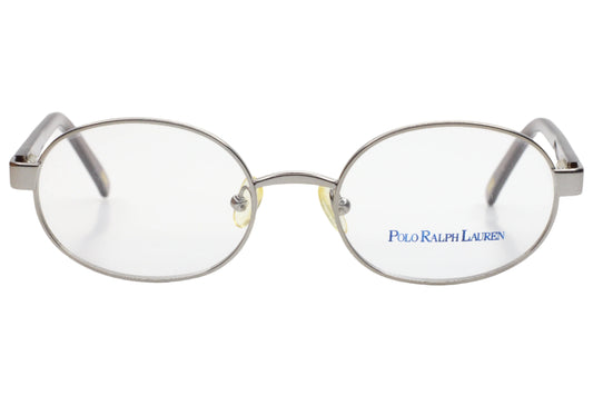 Polo Ralph Lauren Prep 8022 102 Silver Brown Luxury Italy Eyeglasses -Ma 47-17-125 Silver Metal Optical Frames ABC Optical Eyeglasses