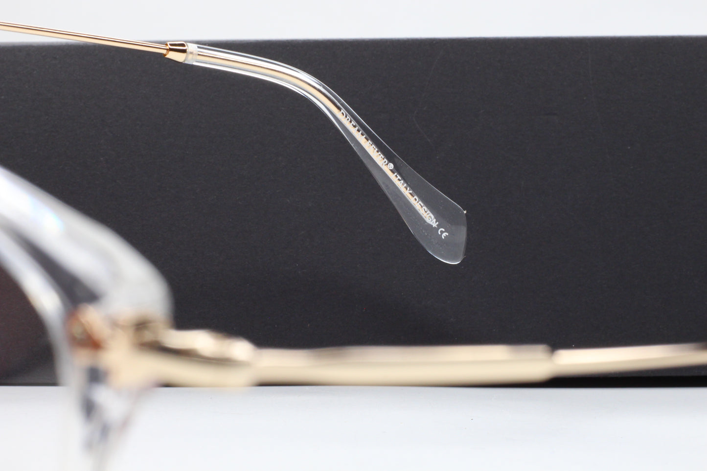 Dream Fever K1033 Crystal Clear Gold Designer Italy Eyeglasses -Wo Optical Frames ABC Optical Eyeglasses