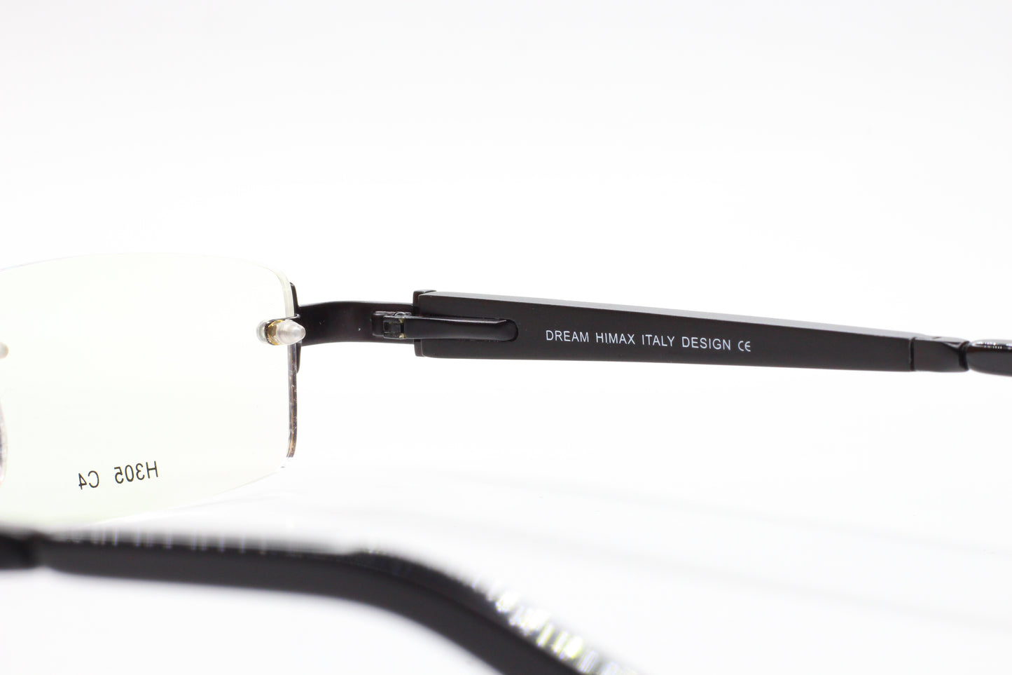 Dream Himax H305 Bronze Rimless Metal Luxury Italy Eyeglasses -Ma Optical Frames ABC Optical Eyeglasses