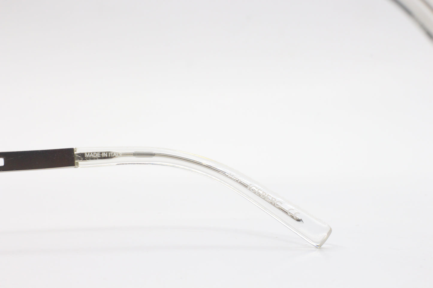 Iceberg IC07402 Crystal Clear Rectangle Designer Italy Eyeglasses -Ma Optical Frames ABC Optical Eyeglasses