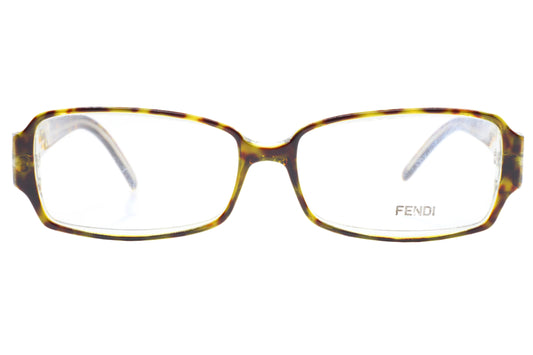 Fendi F665 216 Havana Tortoise Brown Italy Luxury Eyeglasses -Wo 54-14-140 Havana Tortoise Acetate Optical Frames ABC Optical Eyeglasses