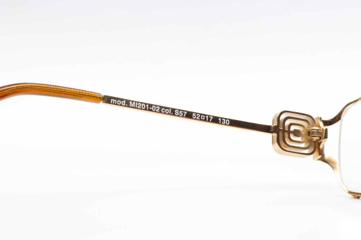 Missoni MI201-02 S57 Gold Stainless Steel Designer Italy Eyeglasses -Wo Optical Frames ABC Optical Eyeglasses