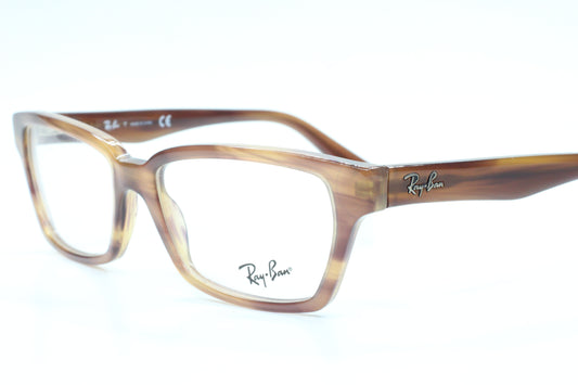 Ray-Ban RB5280 5135 Nude Brown Designer Italy Eyeglasses -Wo Optical Frames ABC Optical Eyeglasses