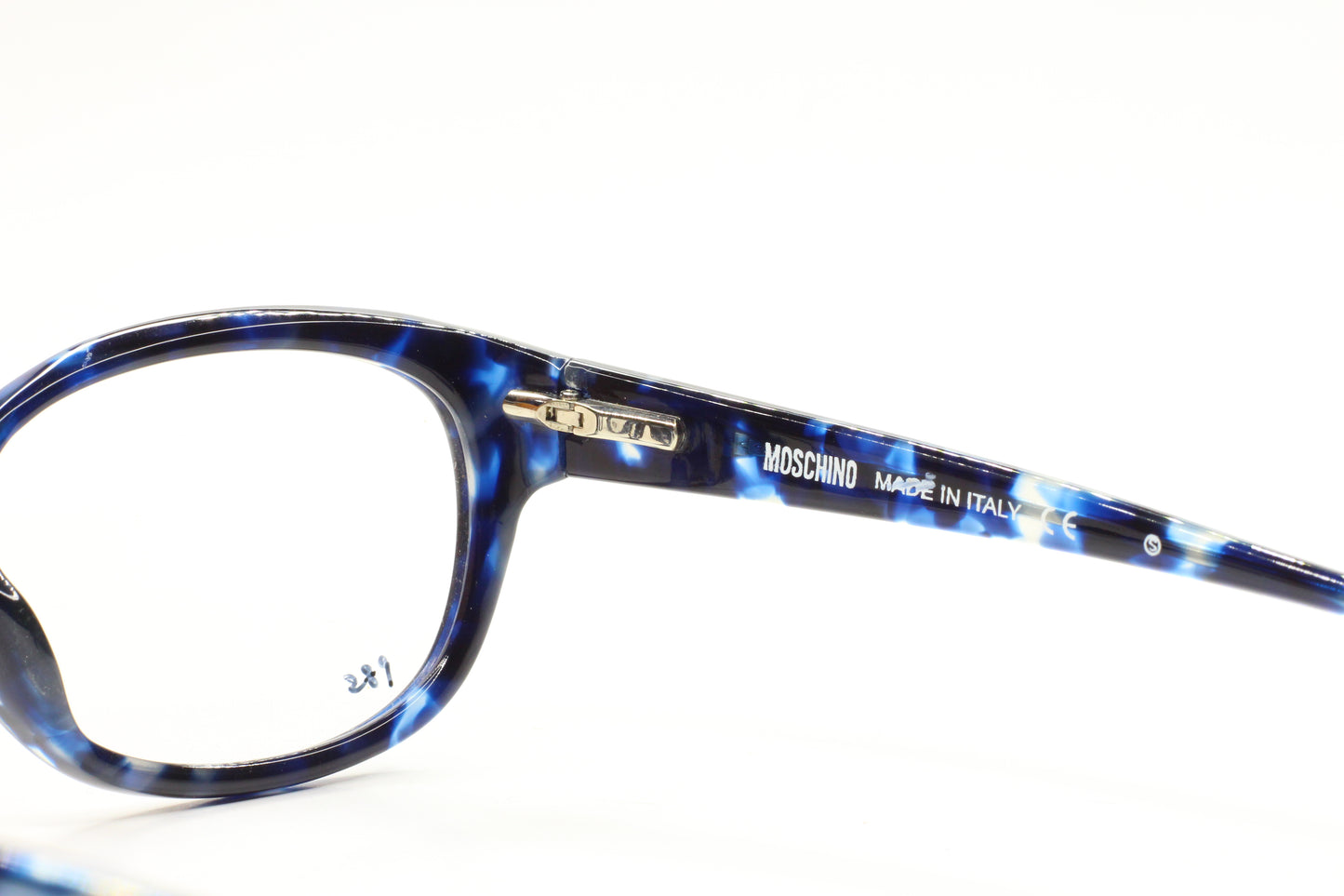 Moschino MO18904 Black Blue Tortoise Designer Italy Eyeglasses -Wo Optical Frames ABC Optical Eyeglasses