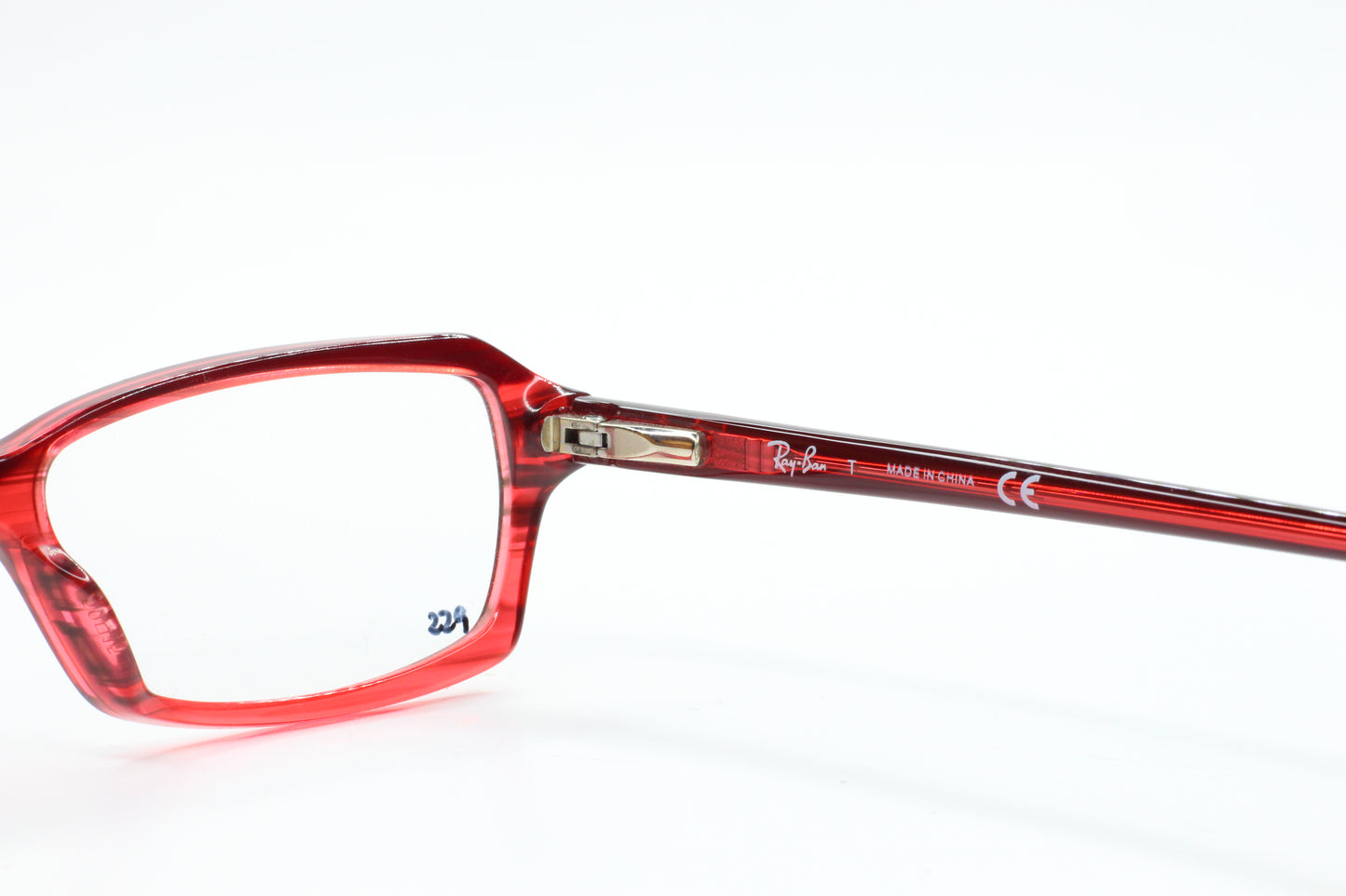 Ray-Ban RB5235 5054 Wine Red Clear Designer Italy Eyeglasses -Wo Optical Frames ABC Optical Eyeglasses