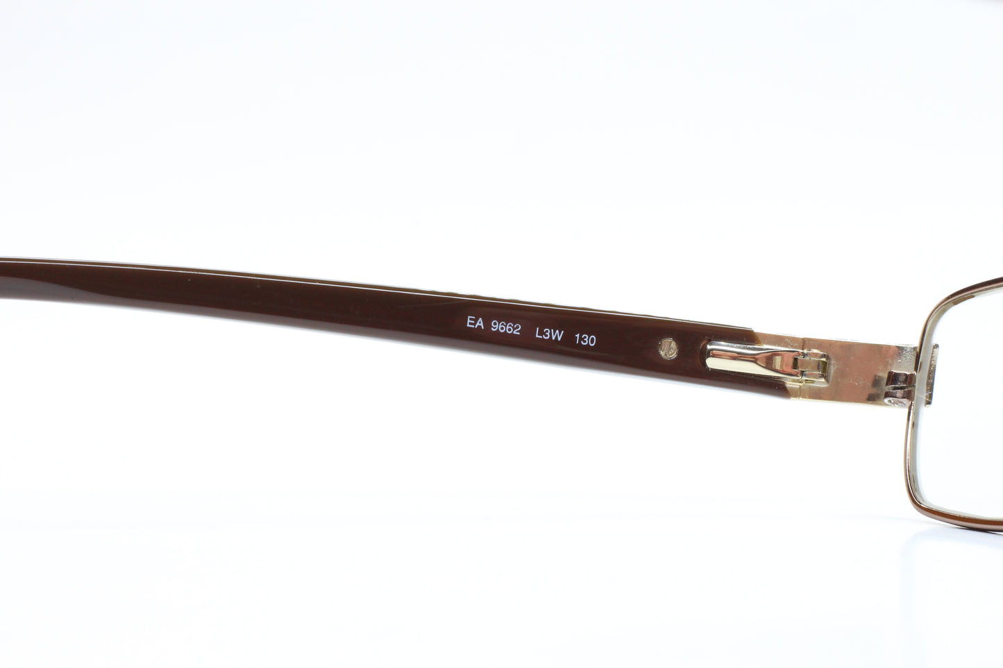 Emporio Armani EA9662 L3W Brown Metal Designer Italy Eyeglasses -Wo Optical Frames ABC Optical Eyeglasses