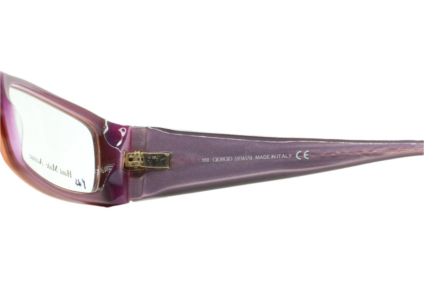 Giorgio Armani GA545 LGO Pink Gold Acetate Luxury Italy Eyeglasses -Wo Optical Frames ABC OPTICAL Eyeglasses