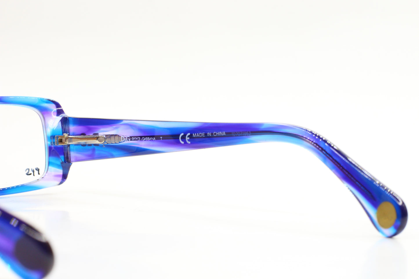 Dolce & Gabbana DG1193 1679 Blue Marble Designer Italy Eyeglasses Optical Frames ABC Optical Eyeglasses