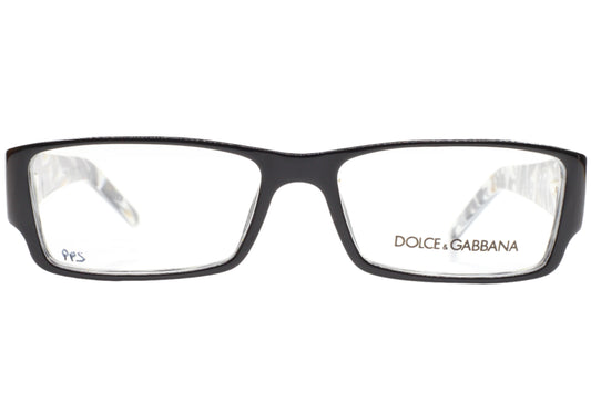 Dolce & Gabbana DG1150 765 Black Marble Designer Italy Eyeglasses 53-15-135 Black Marble Acetate Optical Frames ABC Optical Eyeglasses