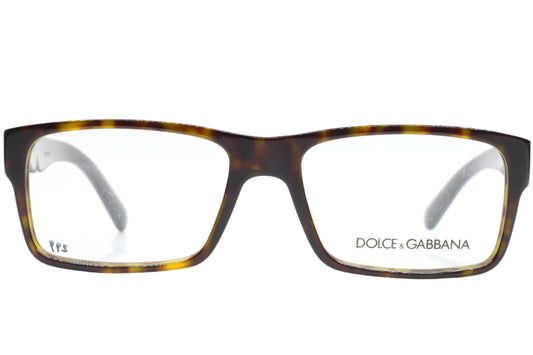 Dolce & Gabbana DG3132 502 Brown Tortoise Designer Italy Eyeglasses 53-16-140 Havana Brown (Tortoise) Acetate Optical Frames ABC Optical Eyeglasses