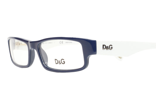 Dolce & Gabbana DG1168 978 Navy Blue White Designer Italy Eyeglasses Optical Frames ABC Optical Eyeglasses