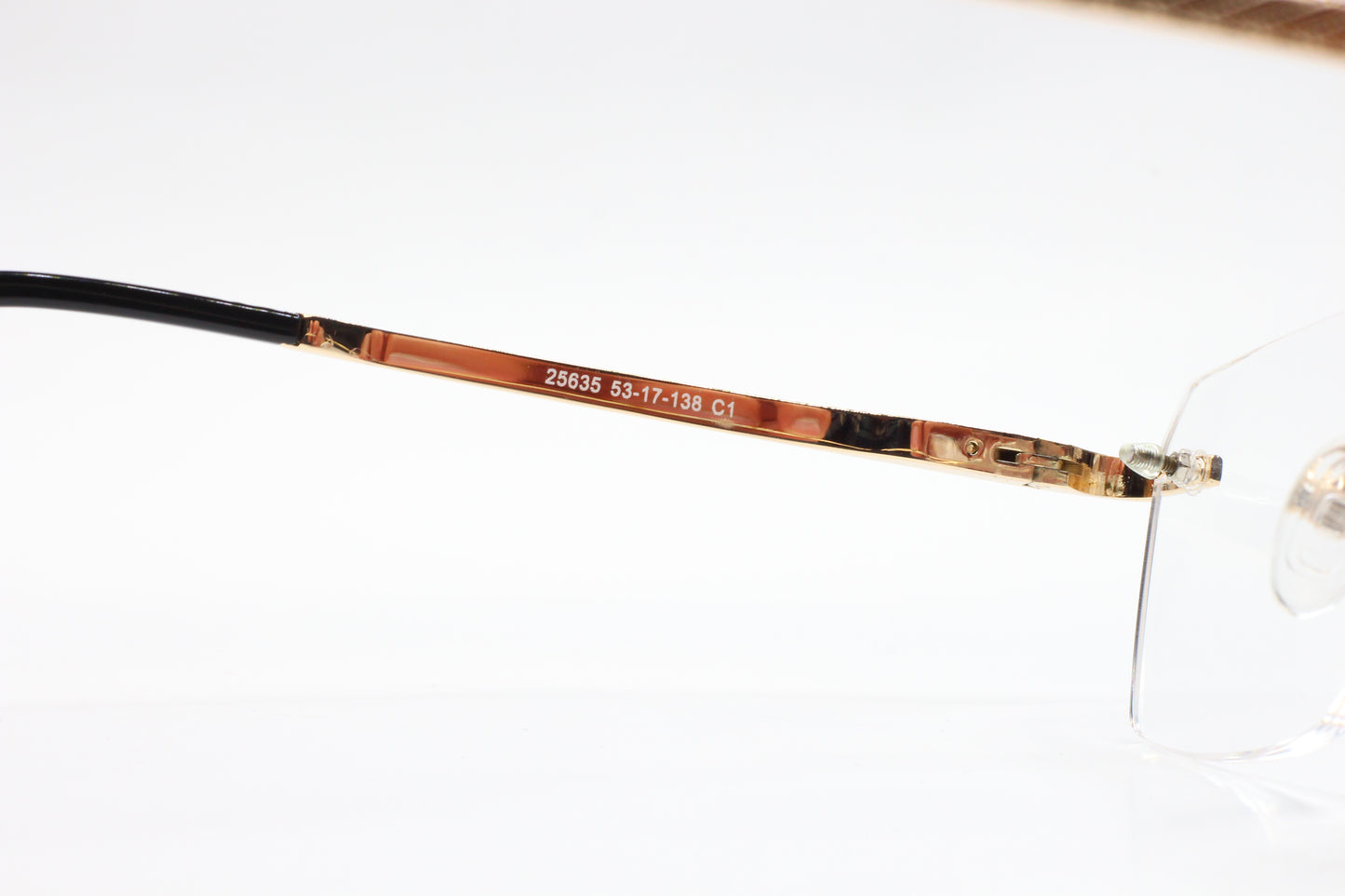 Myriad Eyewear ME25635 Gold Rimless Designer Luxury Eyeglasses -Wo Optical Frames ABC Optical Eyeglasses