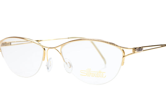 Silhouette M 6557 /30 V 6050 Gold Designer Austria Eyeglasses Optical Frames ABC Optical Eyeglasses
