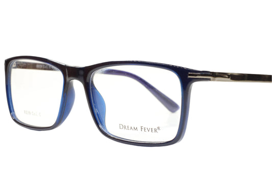 Dream Fever K039 Blue Silver Acetate Designer Italy Eyeglasses -Ma Optical Frames ABC Optical Eyeglasses