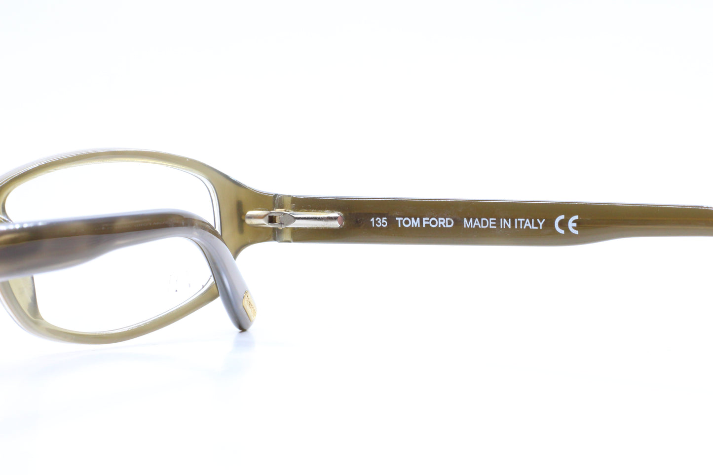 Tom Ford TF5087 U66 Beige Marble Gold Acetate Luxury Italy Eyeglasses -Wo Optical Frames ABC Optical Eyeglasses