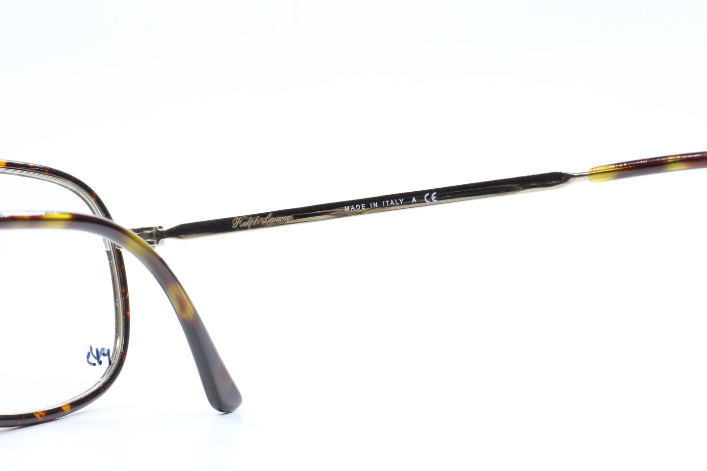 Polo Ralph Lauren PH1104 9101 Brown Tortoise Silver Luxury Italy Eyeglasses -Wo Optical Frames ABC Optical Eyeglasses