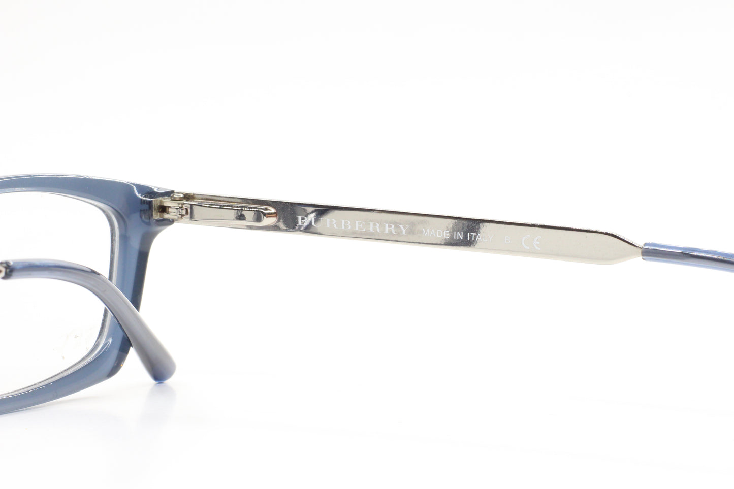 Burberry BE2129 3013 Blue Crystal Acetate Designer Italy Eyeglasses -Wo Optical Frames ABC Optical Eyeglasses