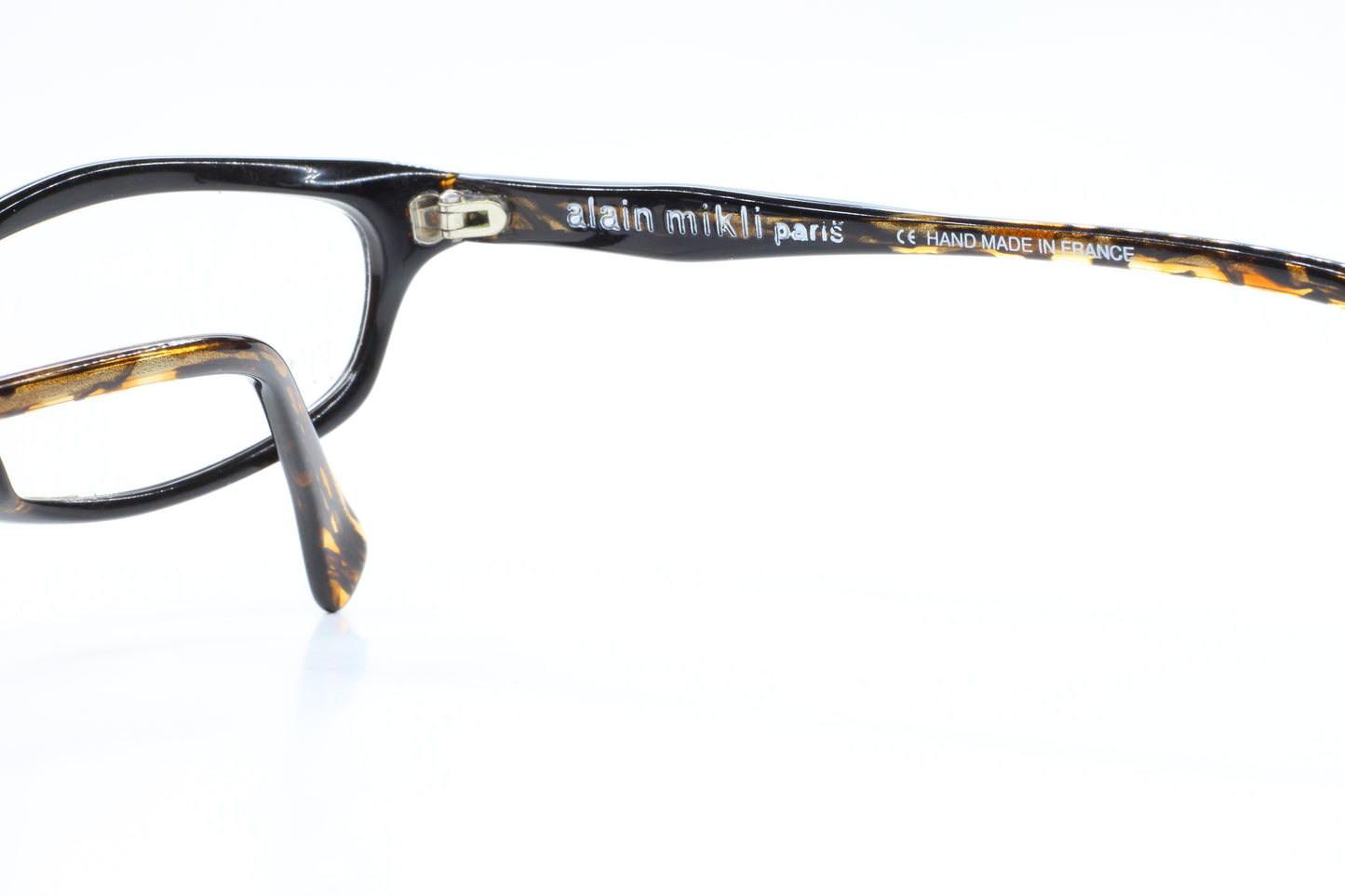 Alain Mikli 2186 COL 2197 Black Brown Designer France Eyeglasses -Wo Optical Frames ABC Optical Eyeglasses