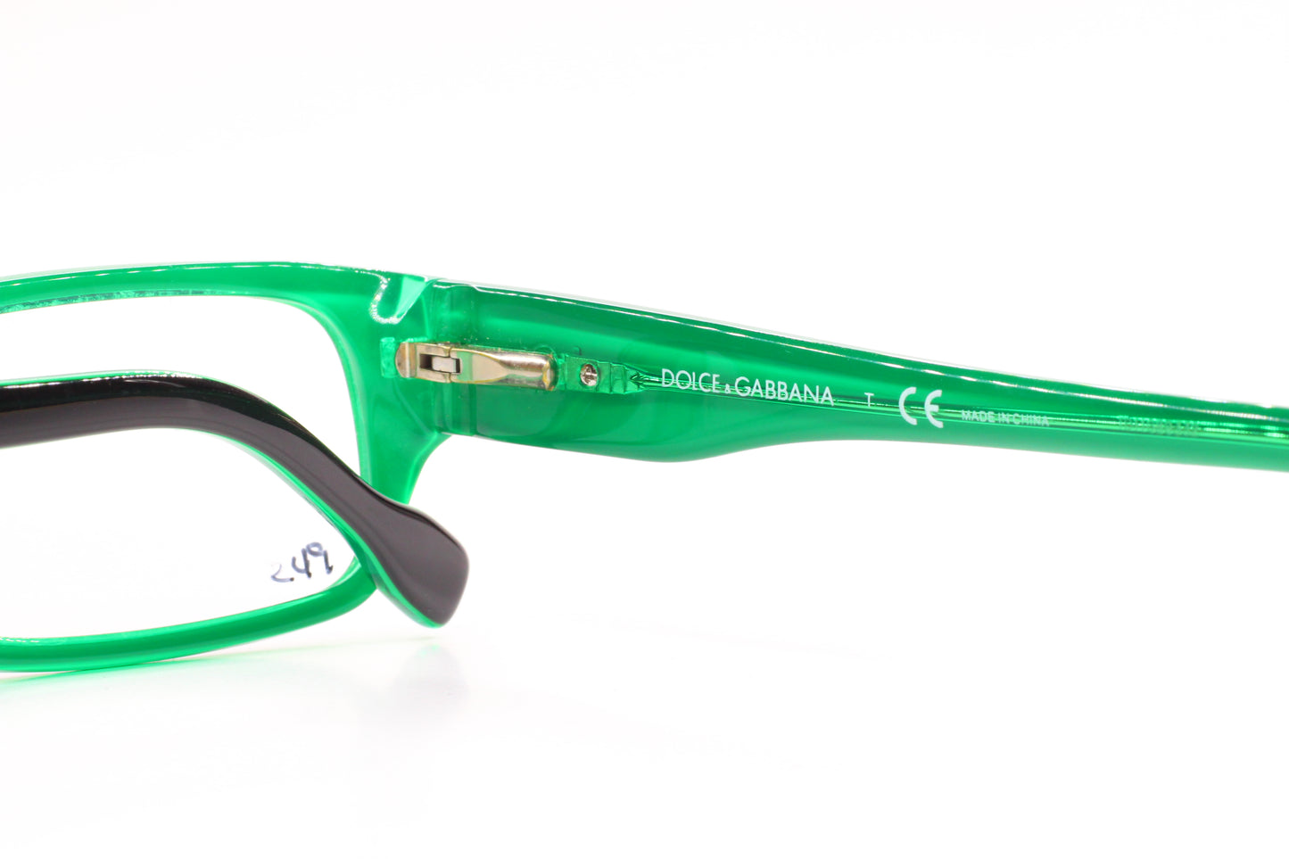 Dolce & Gabbana DG1204 1773 Black Green Designer Italy Eyeglasses Optical Frames ABC Optical Eyeglasses