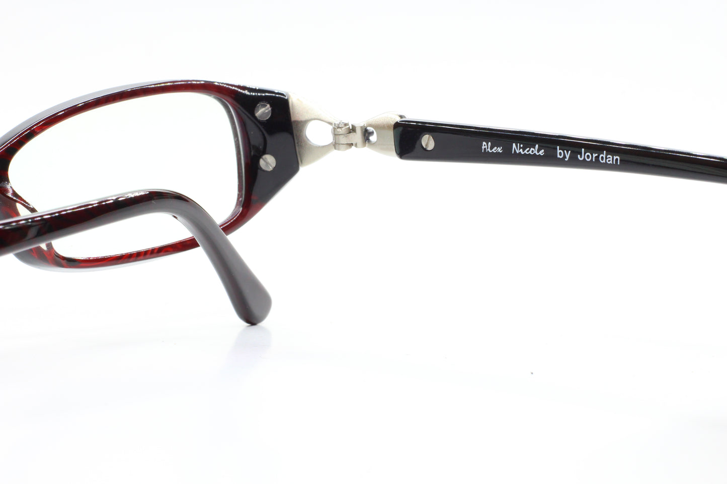 Alex Nicole Autumn Black Swarovski Crystals Designer Eyeglasses -Wo Optical Frames ABC Optical Eyeglasses