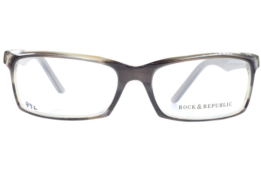Rock & Republic RR009-02 B02 Black Gray Designer Italy Eyeglasses