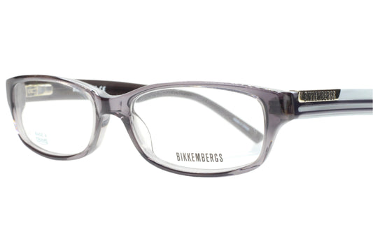 Bikkembergs BK133-02 G70 Clear Gray Blue Designer Italy Eyeglasses -Wo