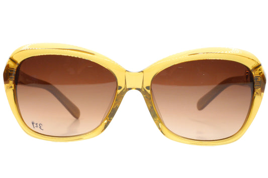 Gianfranco Ferre FG54402 Amber Crystal Gradient Luxury Italy Sunglasses -Wo