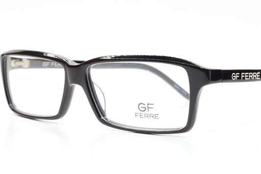 Gianfranco Ferre GFF214-01 B01 Black Acetate Designer Italy Eyeglasses