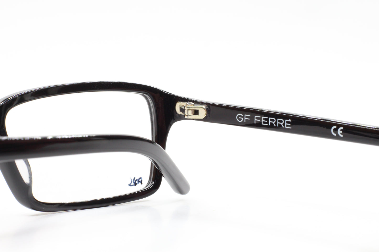 Gianfranco Ferre GFF214-01 B01 Black Acetate Designer Italy Eyeglasses