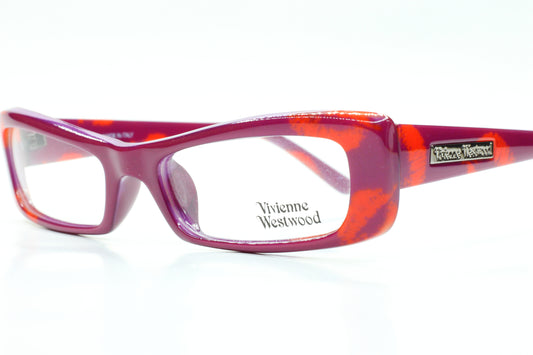 Vivienne Westwood VW04705 Purple Red Luxury Italy Eyeglasses -Wo