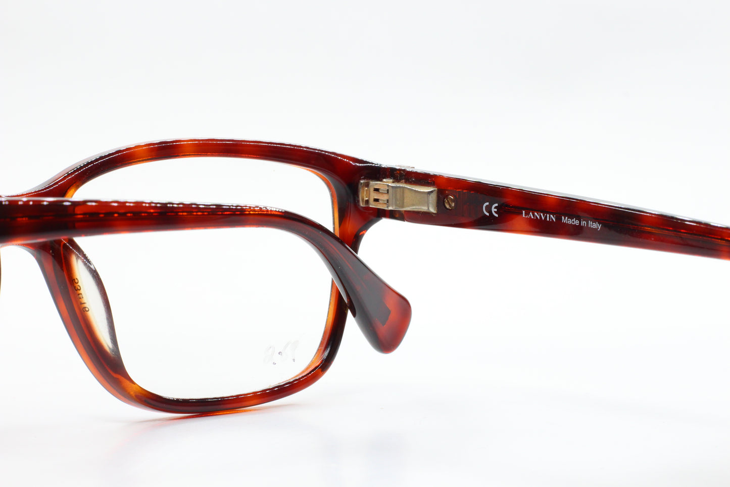Lanvin VLN518S 09XW Havana Brown Designer Italy Eyeglasses -Wo