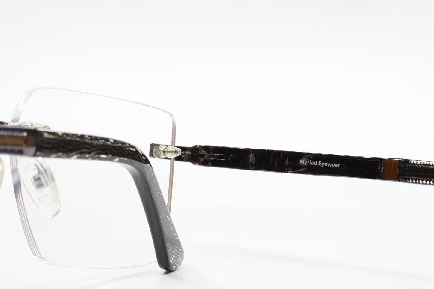 Myriad Eyewear ME25624 Gold Rimless Luxury Eyeglasses 58-18mm -Ma